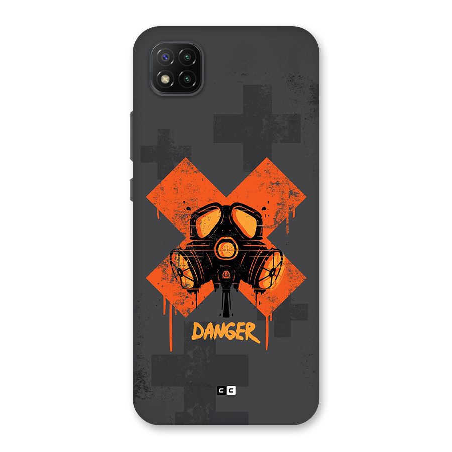 Danger Mask Back Case for Poco C3