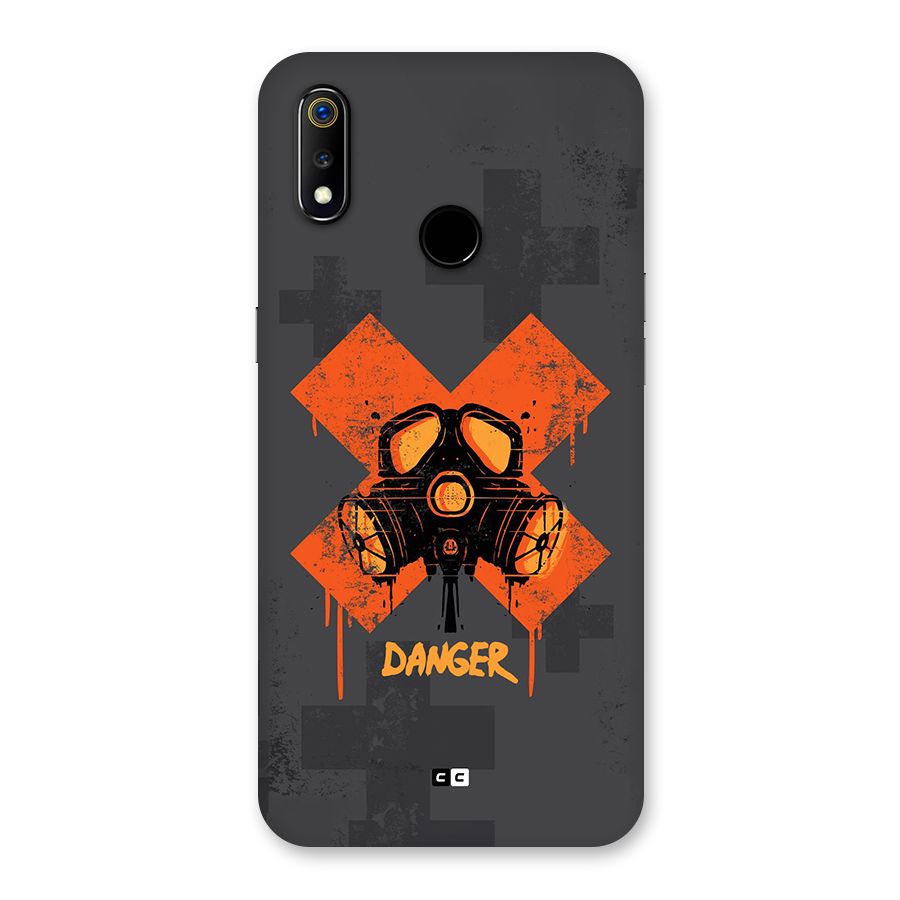Danger Mask Back Case for Realme 3