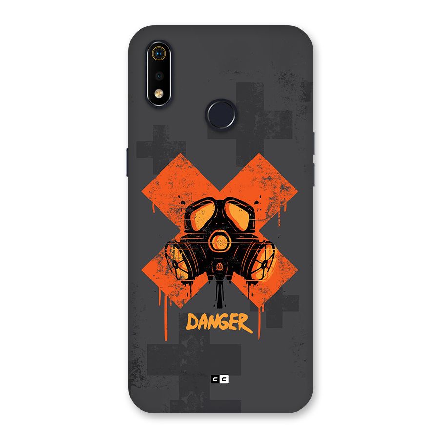 Danger Mask Back Case for Realme 3i