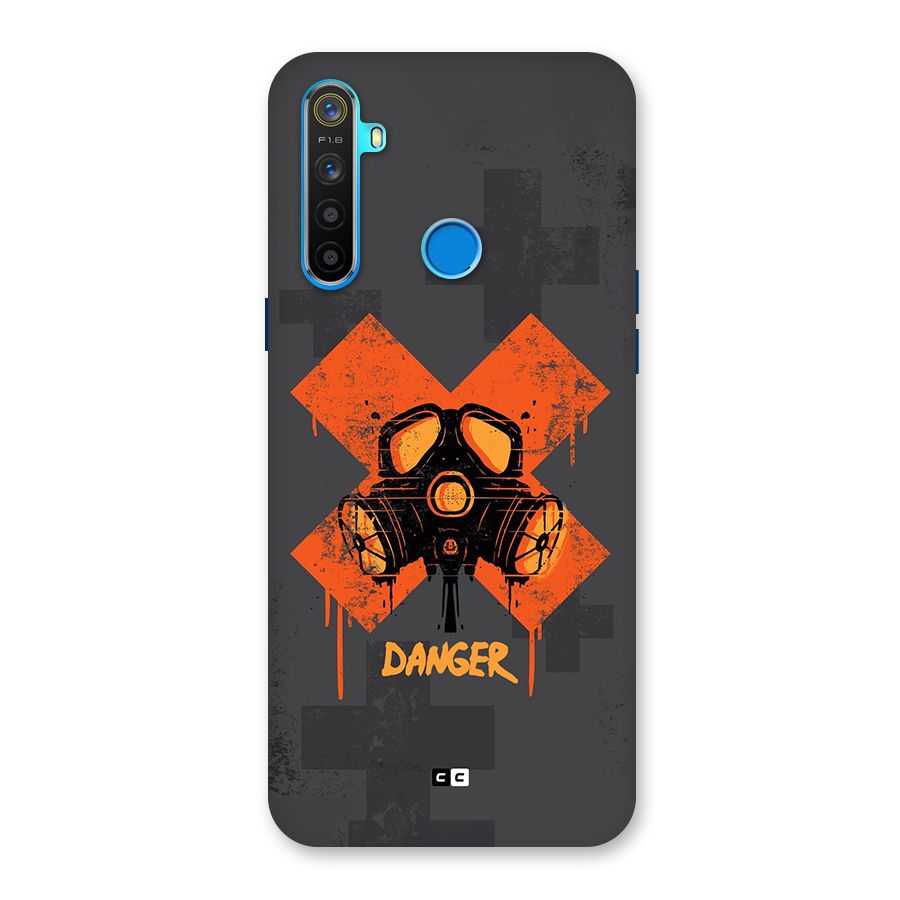 Danger Mask Back Case for Realme 5