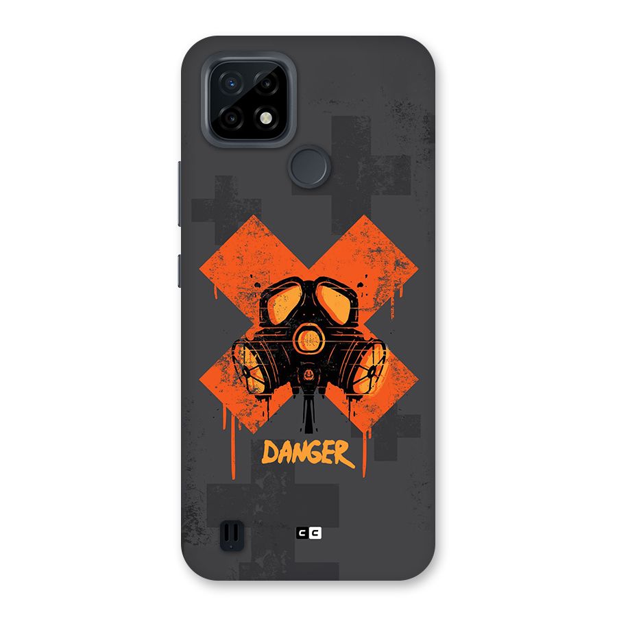 Danger Mask Back Case for Realme C21