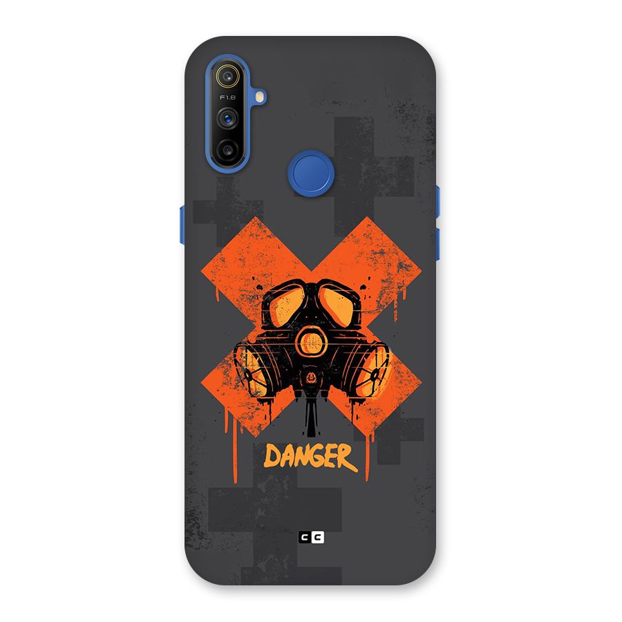 Danger Mask Back Case for Realme Narzo 10A
