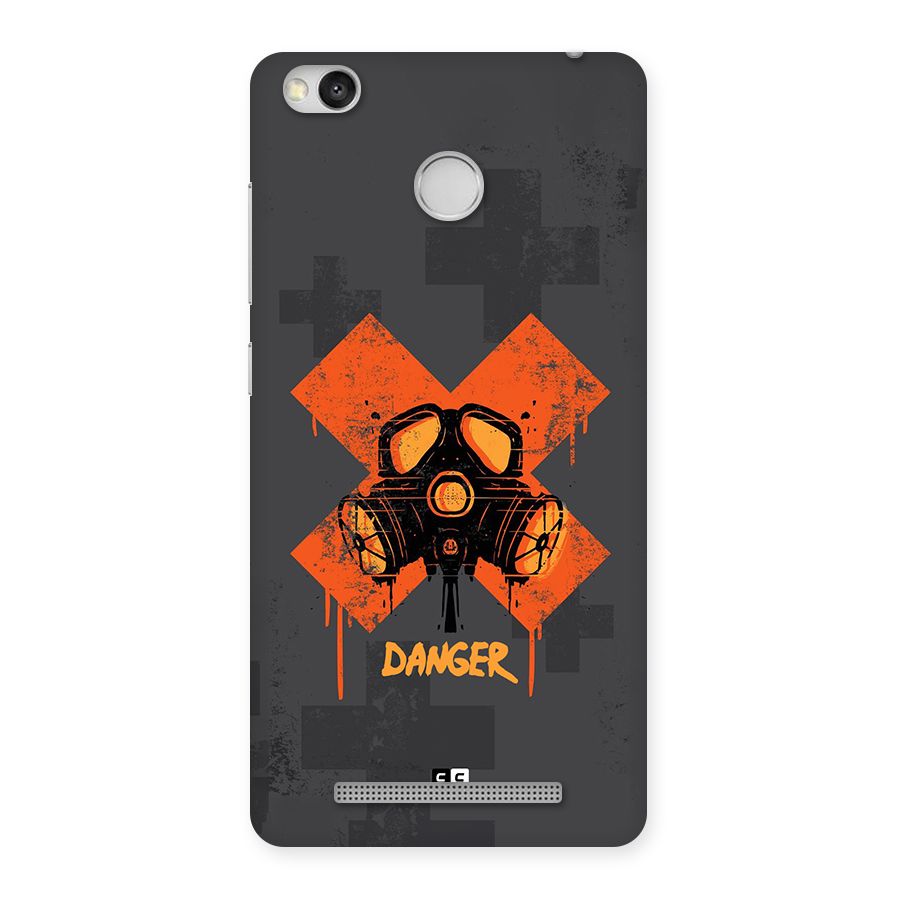 Danger Mask Back Case for Redmi 3S Prime