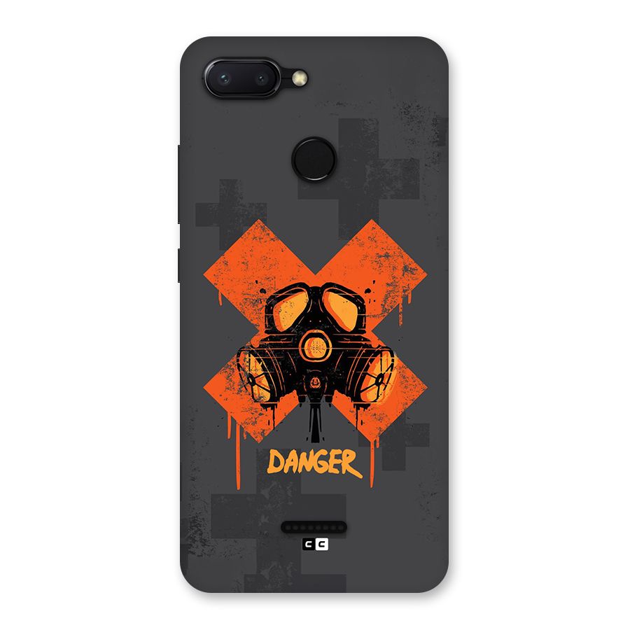 Danger Mask Back Case for Redmi 6