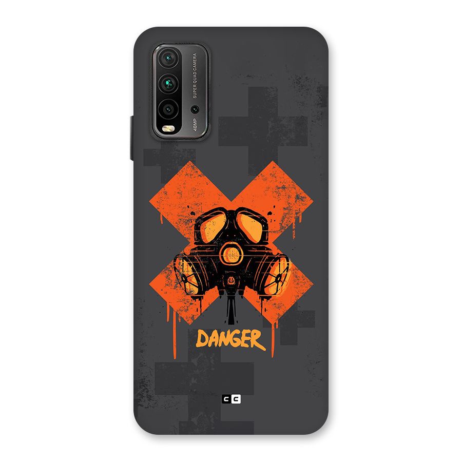 Danger Mask Back Case for Redmi 9 Power