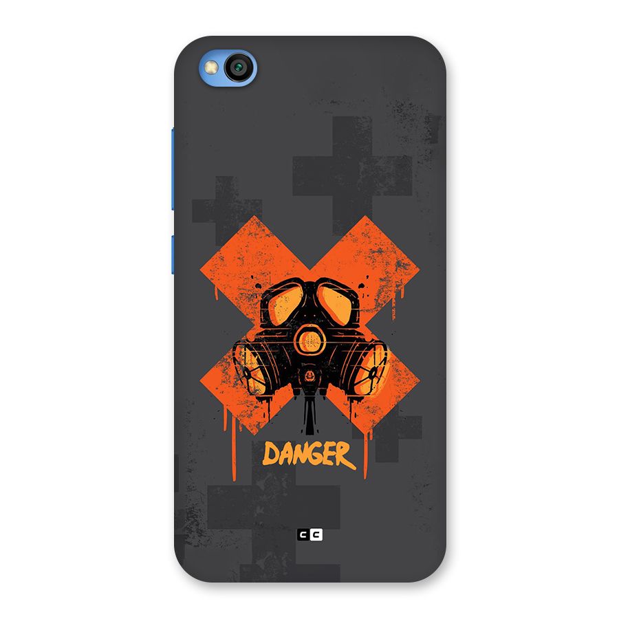 Danger Mask Back Case for Redmi Go