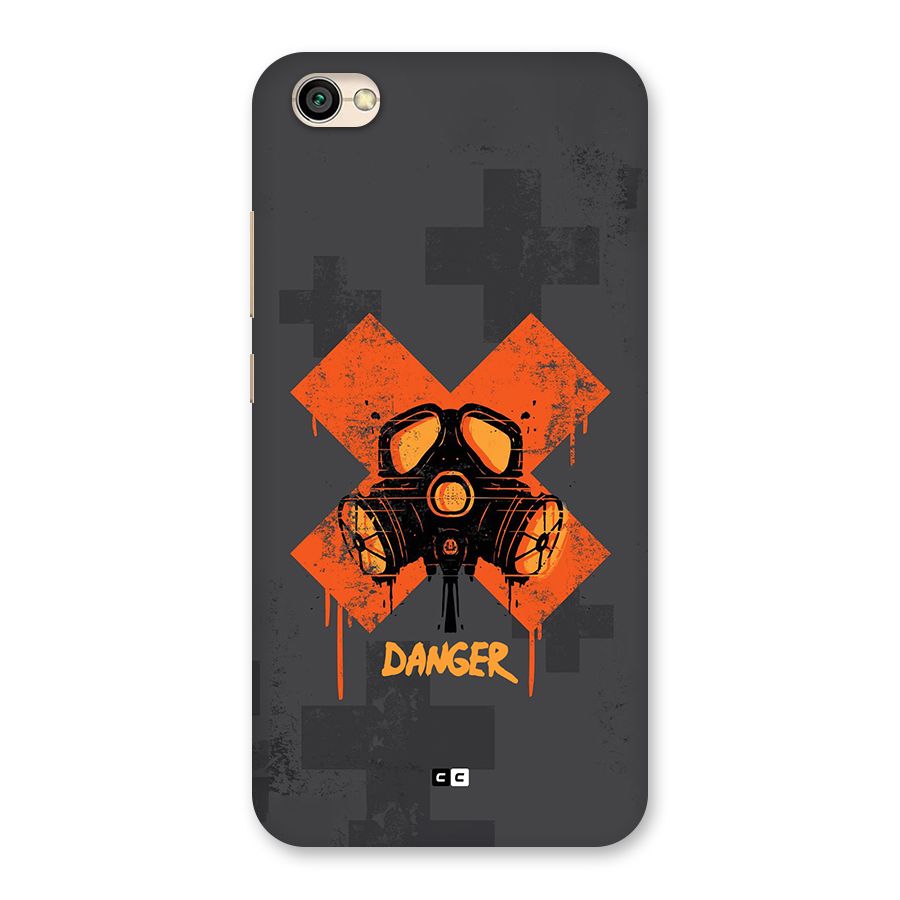 Danger Mask Back Case for Redmi Y1 Lite