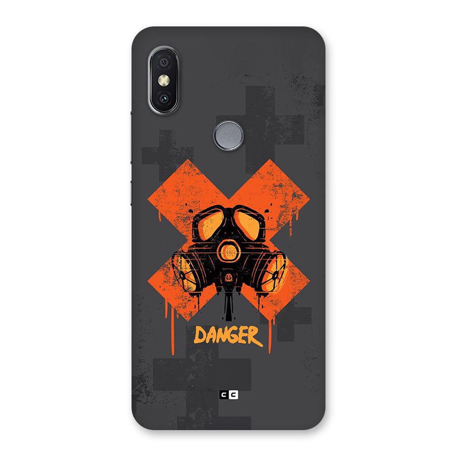 Danger Mask Back Case for Redmi Y2