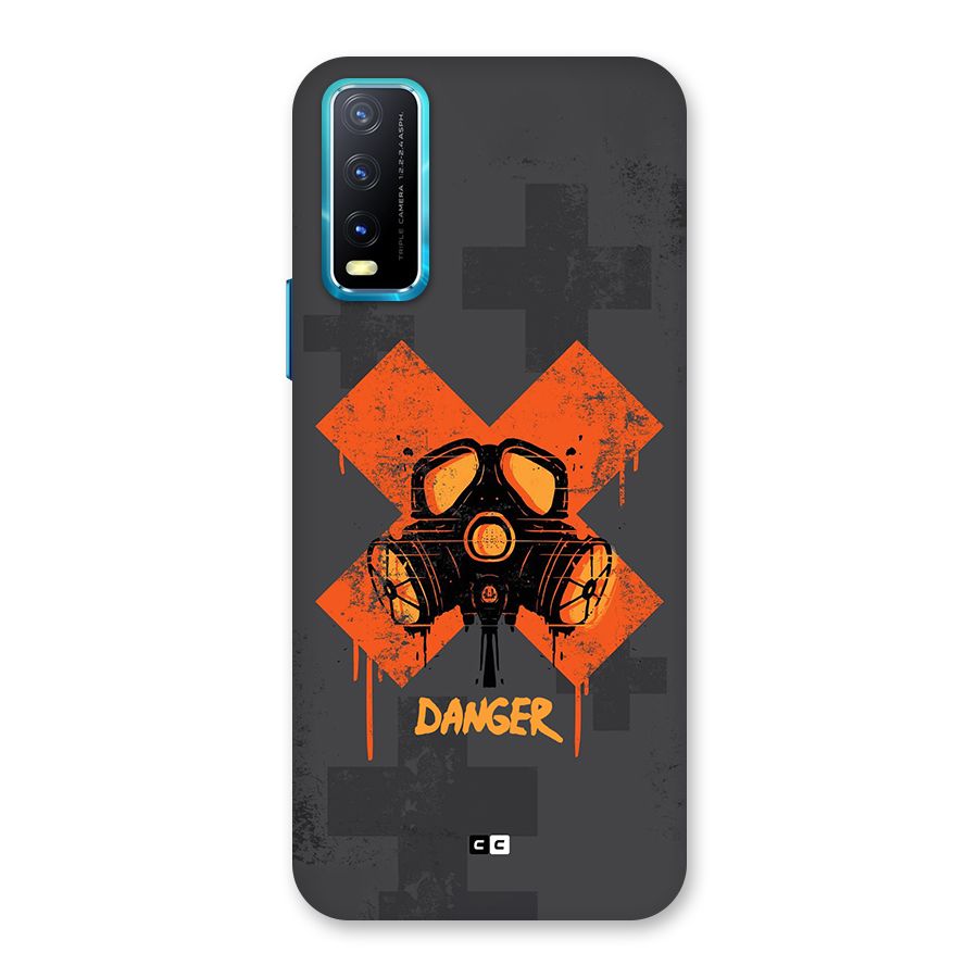 Danger Mask Back Case for Vivo Y20A