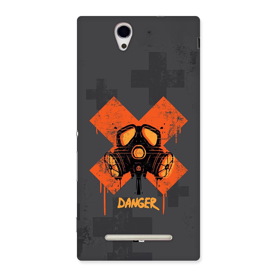 Danger Mask Back Case for Xperia C3