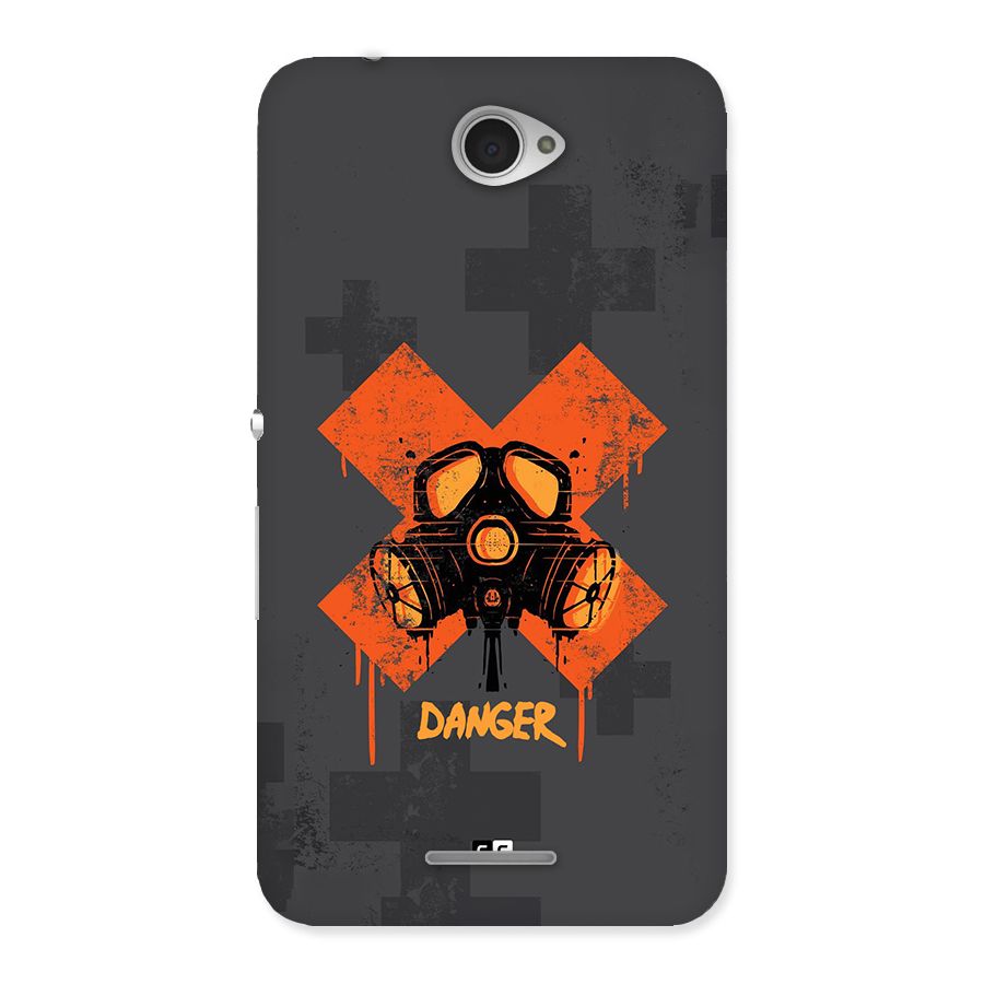 Danger Mask Back Case for Xperia E4