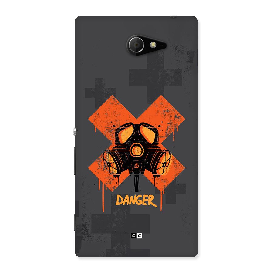Danger Mask Back Case for Xperia M2