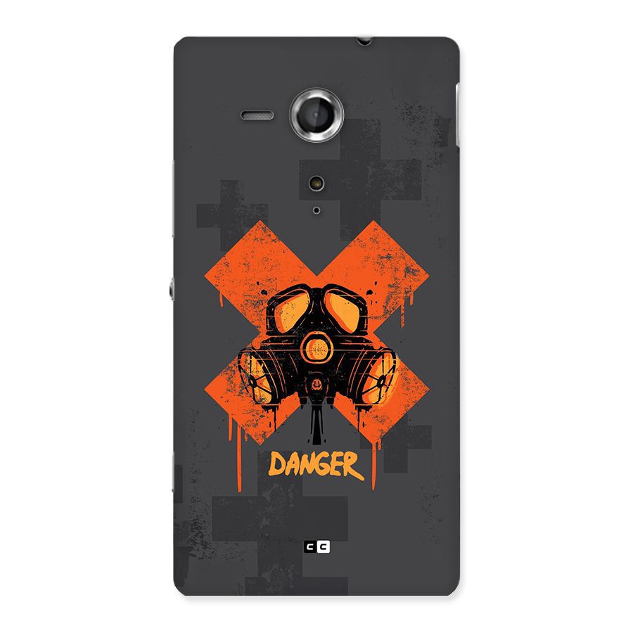 Danger Mask Back Case for Xperia Sp