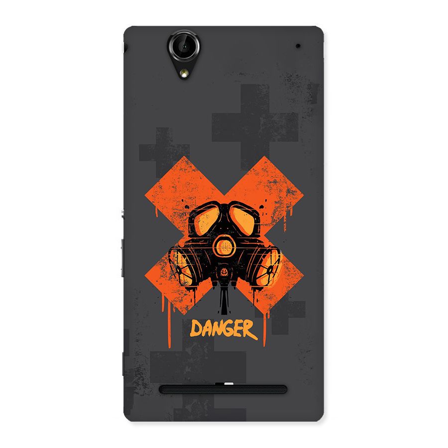 Danger Mask Back Case for Xperia T2