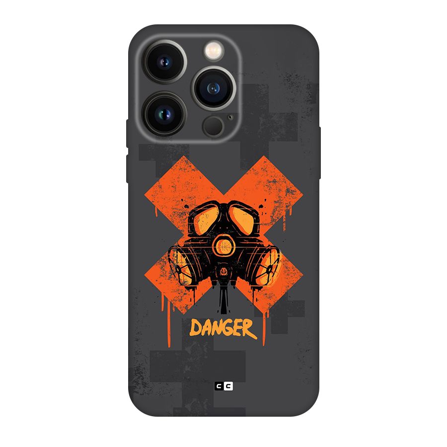 Danger Mask Back Case for iPhone 14 Pro