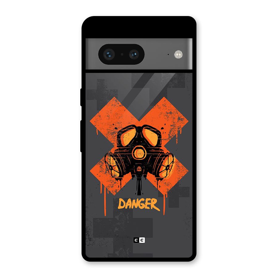 Danger Mask Glass Back Case for Google Pixel 7