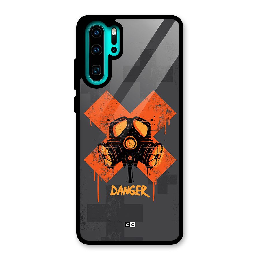 Danger Mask Glass Back Case for Huawei P30 Pro