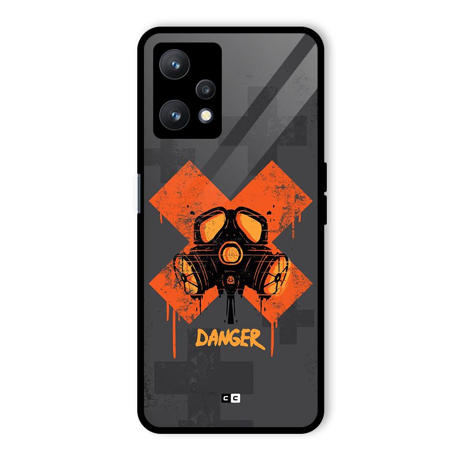 Danger Mask Glass Back Case for Realme 9 Pro 5G