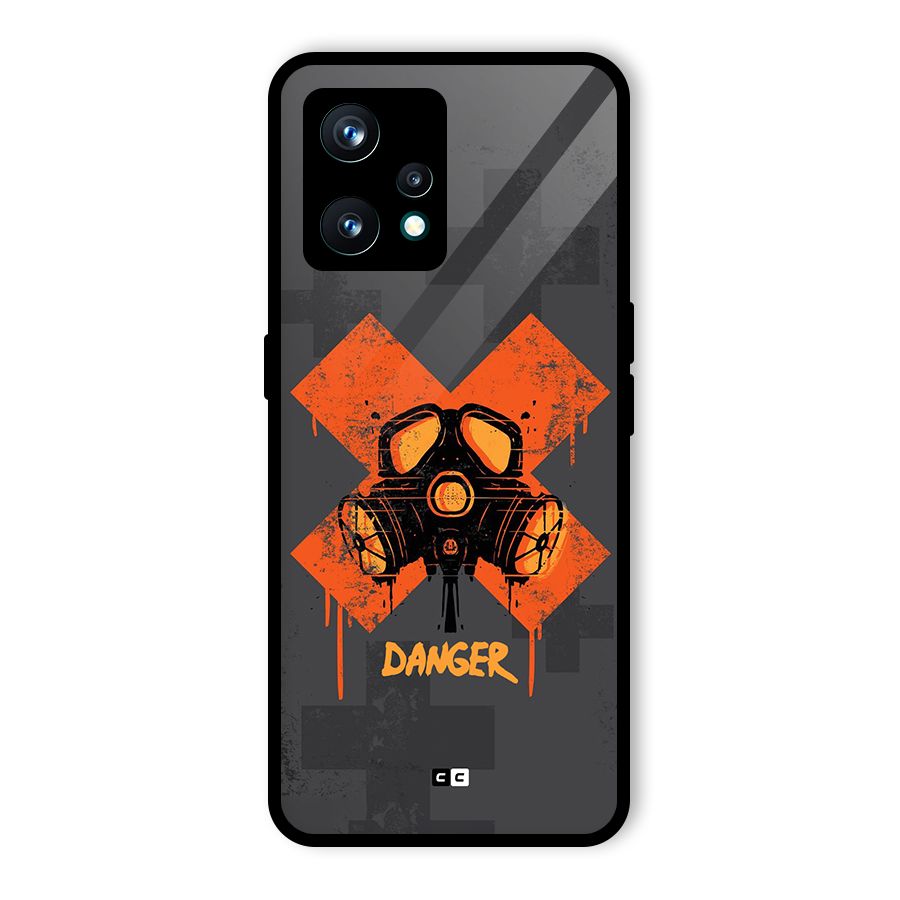 Danger Mask Glass Back Case for Realme 9 Pro Plus 5G