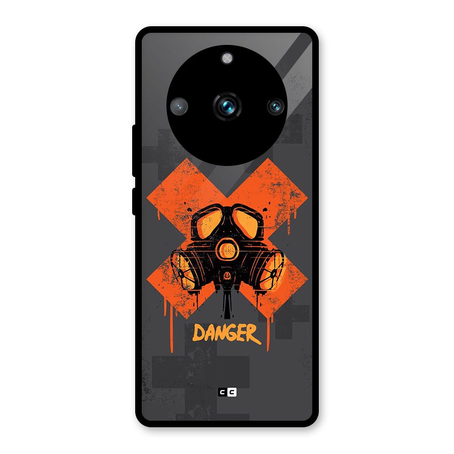 Danger Mask Glass Back Case for Realme Narzo 60 Pro
