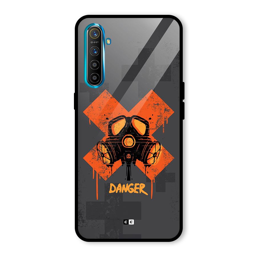 Danger Mask Glass Back Case for Realme X2
