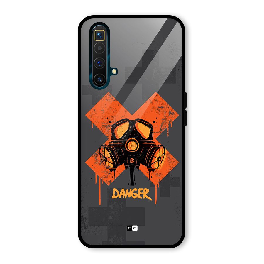 Danger Mask Glass Back Case for Realme X3
