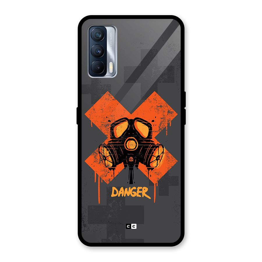 Danger Mask Glass Back Case for Realme X7