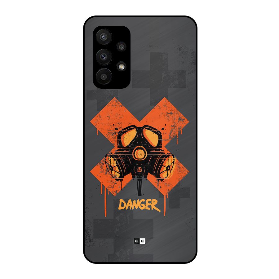 Danger Mask Metal Back Case for Galaxy A23