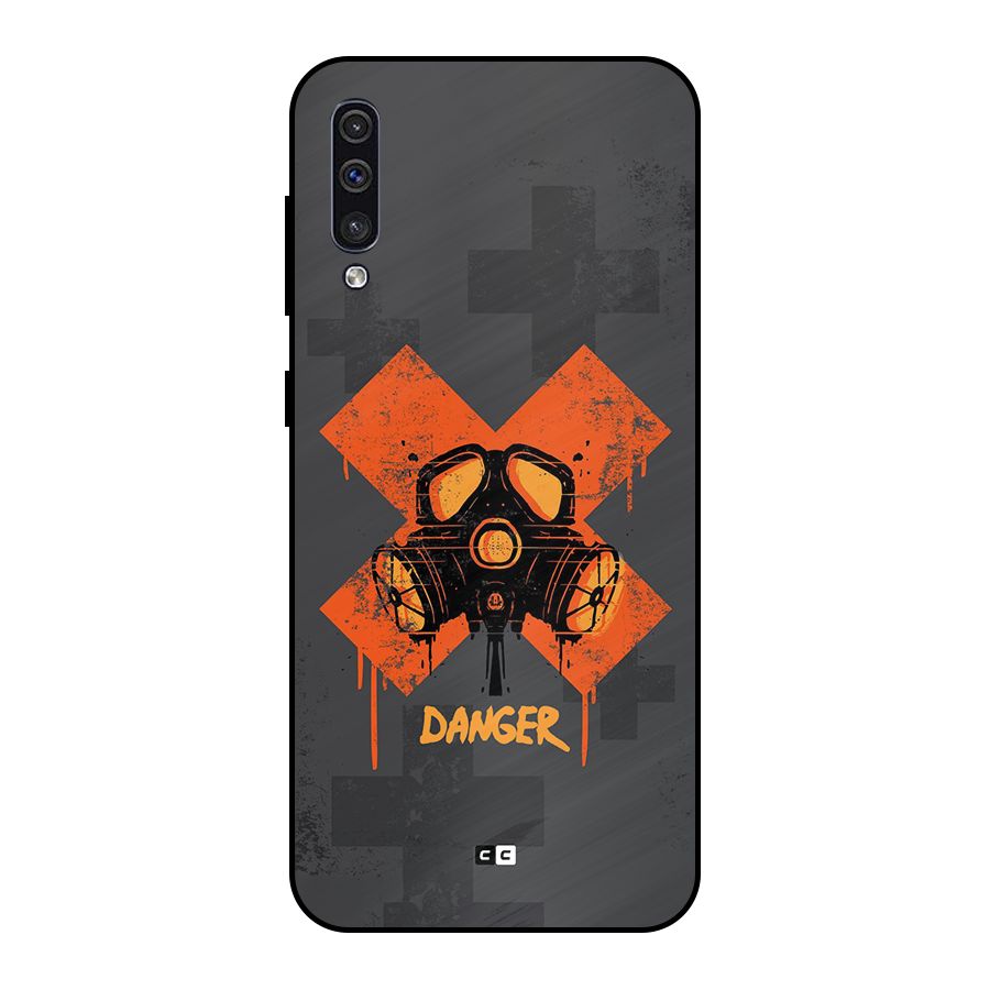 Danger Mask Metal Back Case for Galaxy A30s