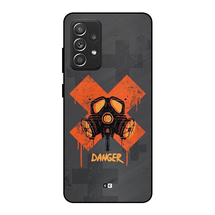 Danger Mask Metal Back Case for Galaxy A52