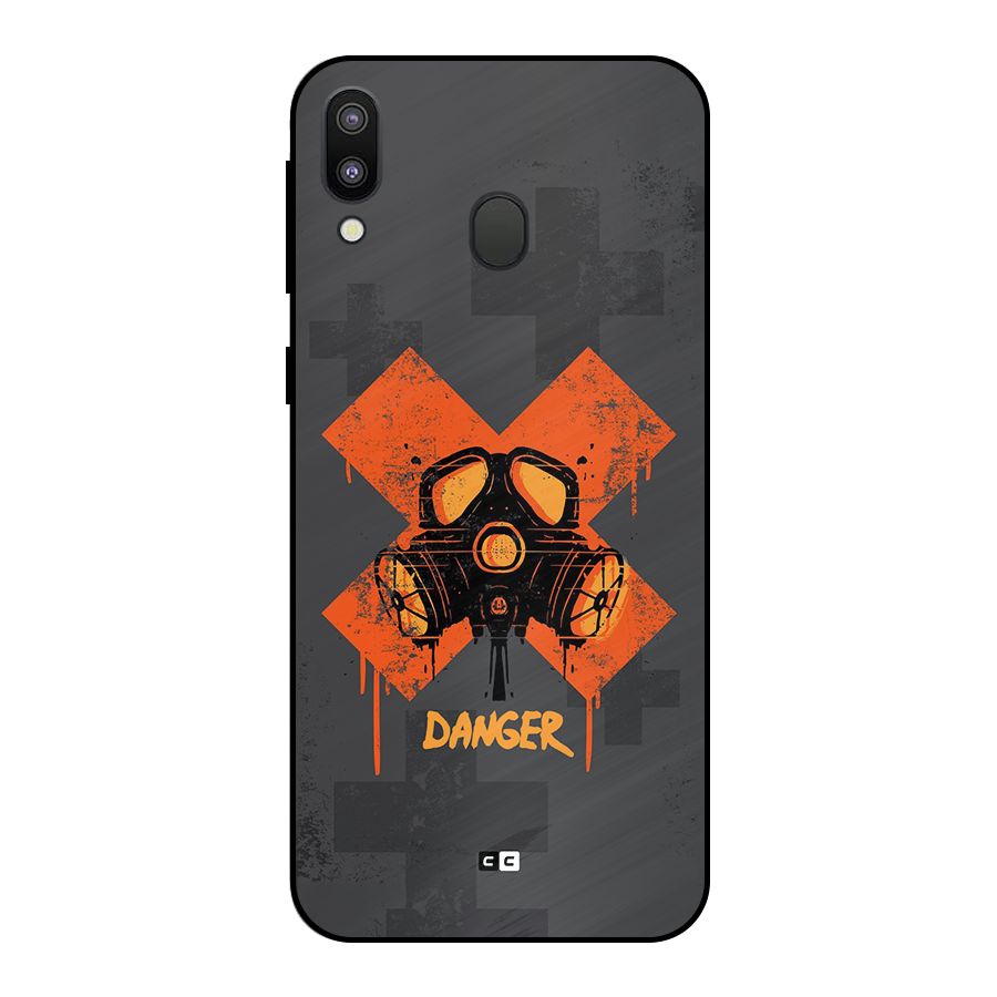 Danger Mask Metal Back Case for Galaxy M20
