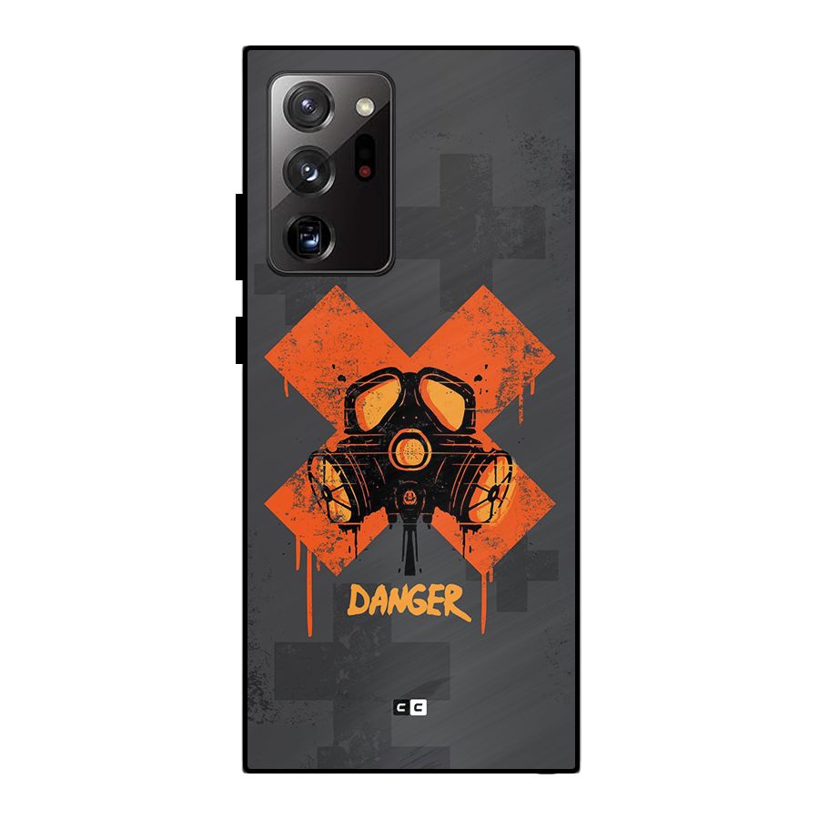 Danger Mask Metal Back Case for Galaxy Note 20 Ultra
