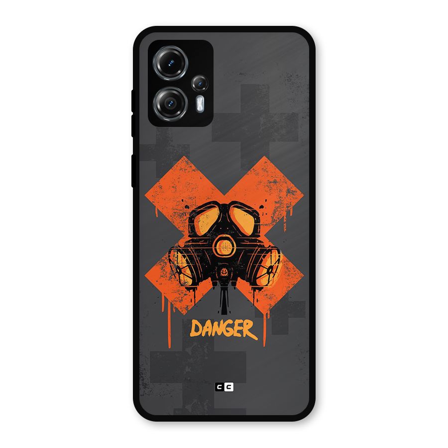 Danger Mask Metal Back Case for Moto G13