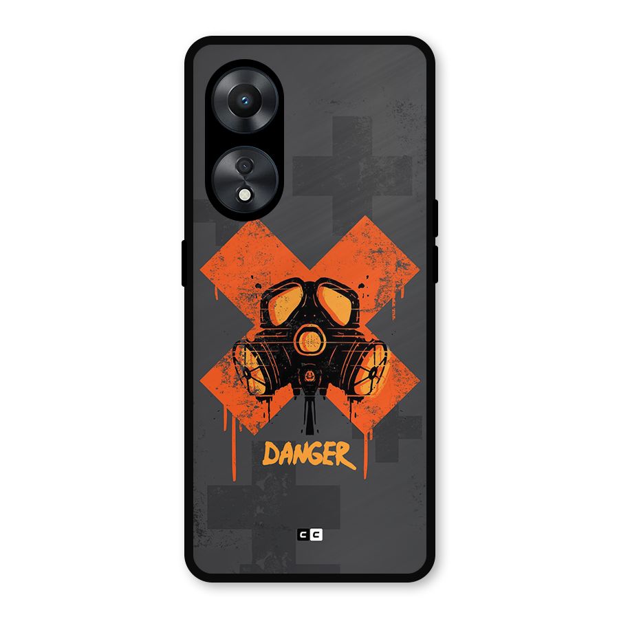 Danger Mask Metal Back Case for Oppo A78