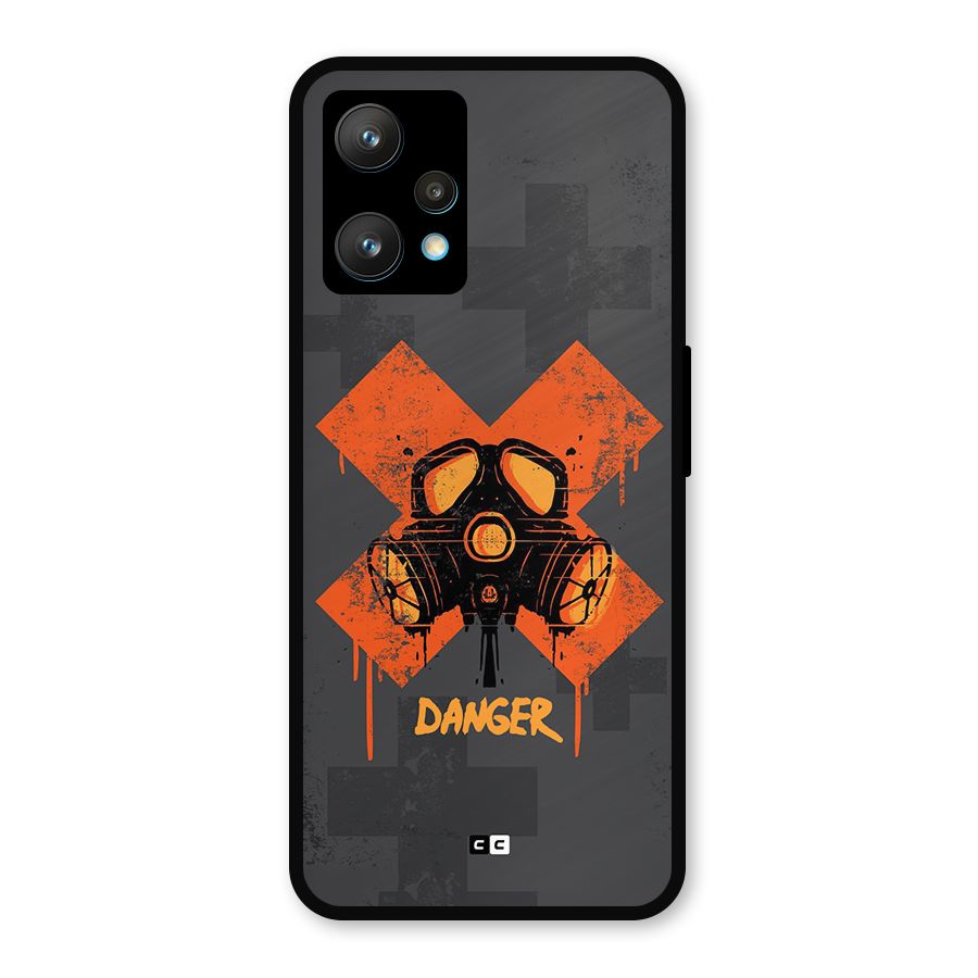 Danger Mask Metal Back Case for Realme 9 Pro Plus 5G