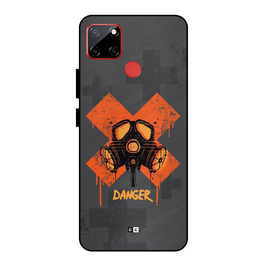 Danger Mask Metal Back Case for Realme C12