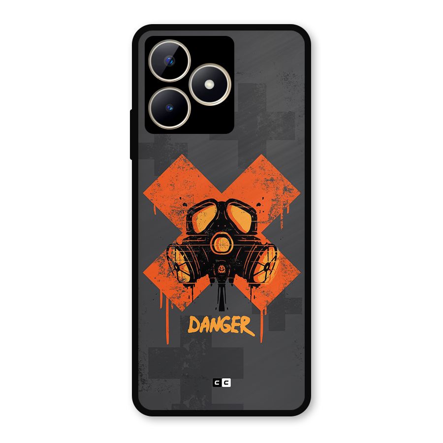 Danger Mask Metal Back Case for Realme C53