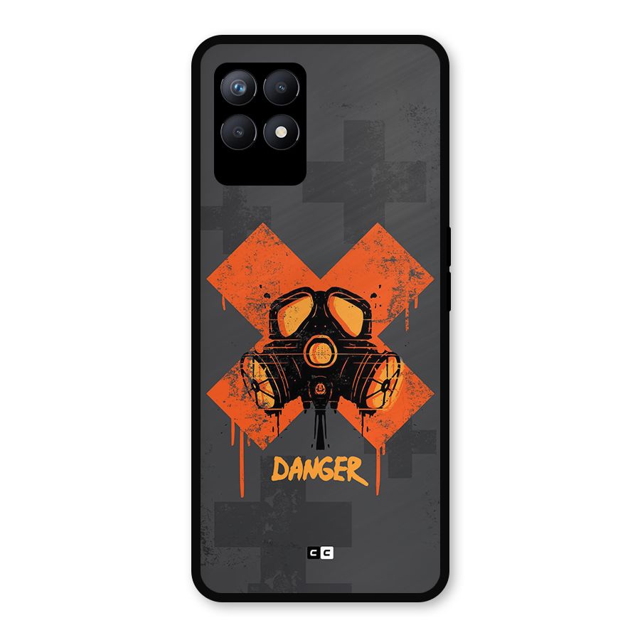 Danger Mask Metal Back Case for Realme Narzo 50