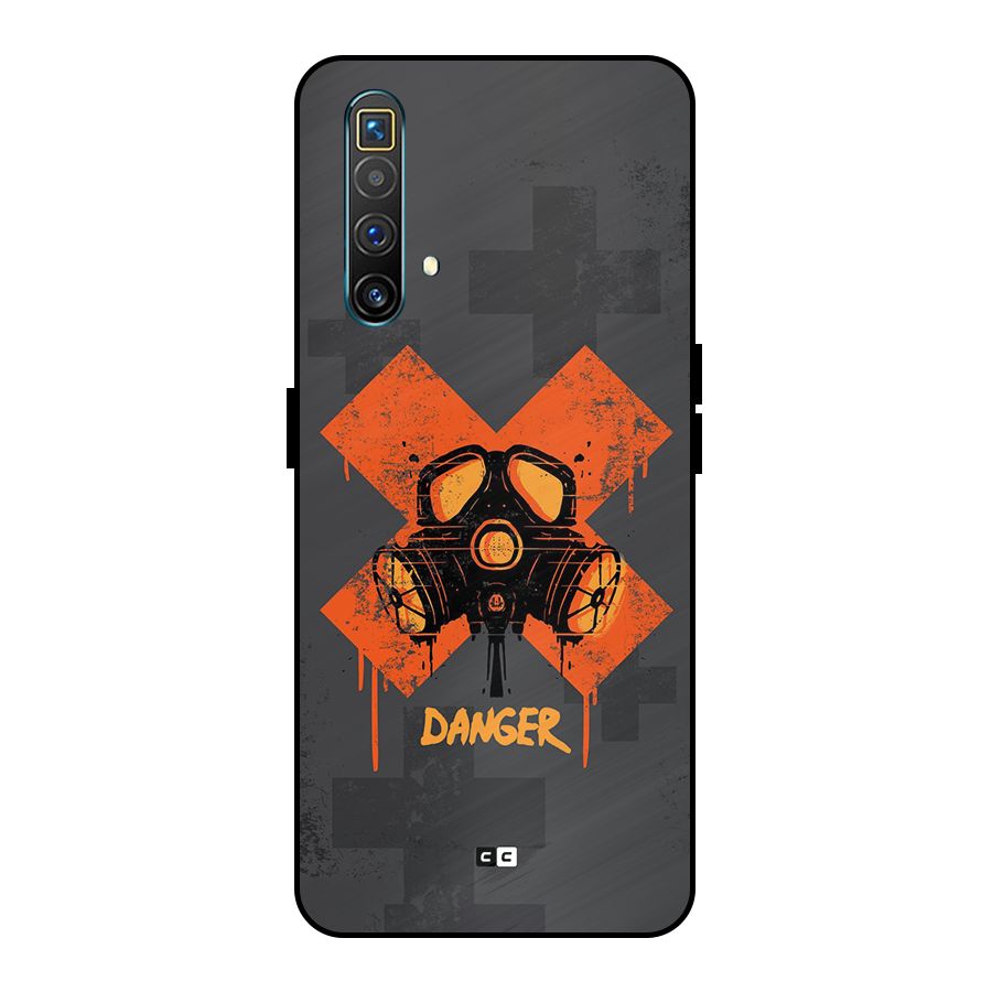 Danger Mask Metal Back Case for Realme X3
