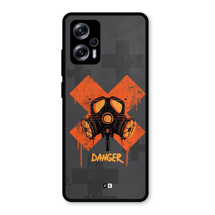 Danger Mask Metal Back Case for Redmi K50i