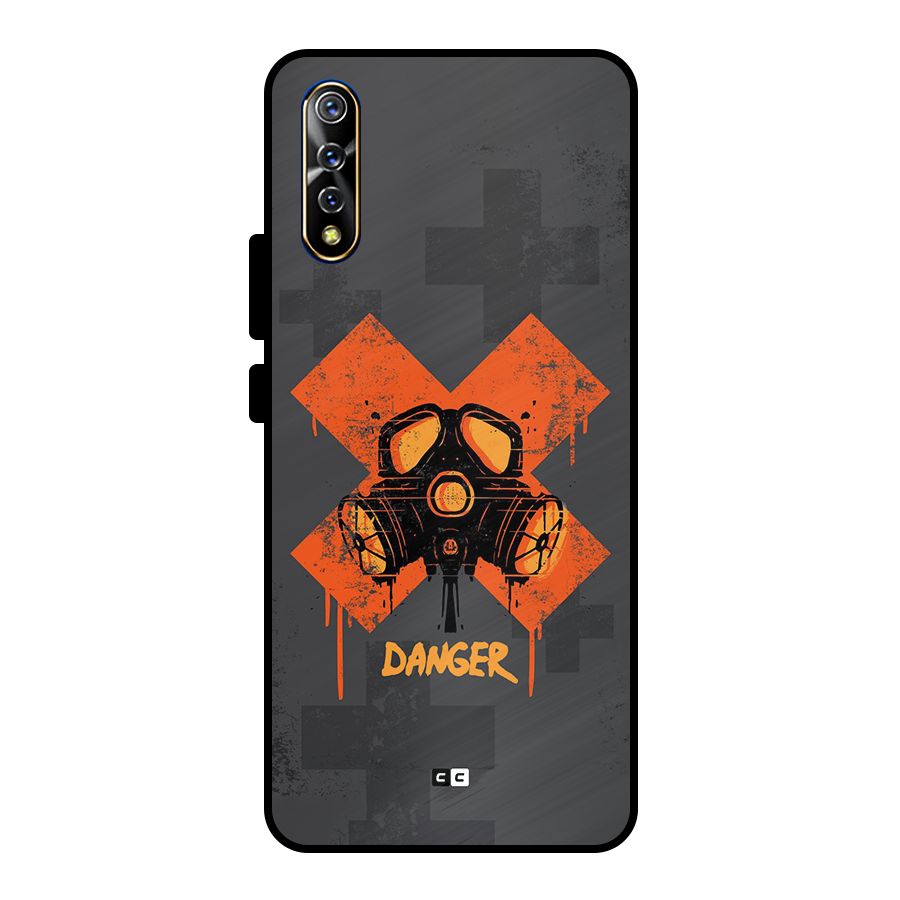 Danger Mask Metal Back Case for Vivo S1