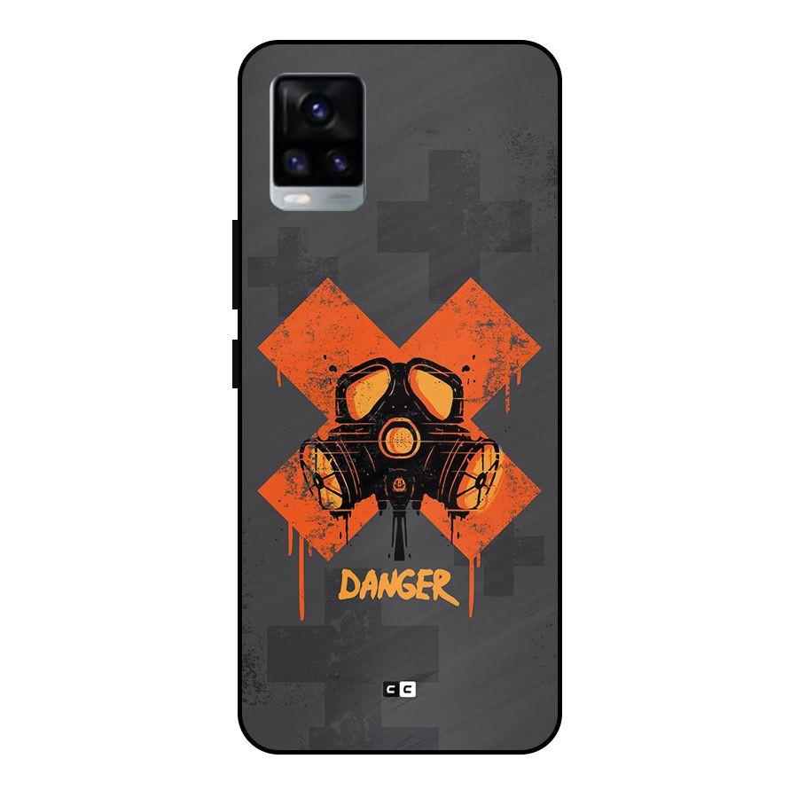 Danger Mask Metal Back Case for Vivo V20