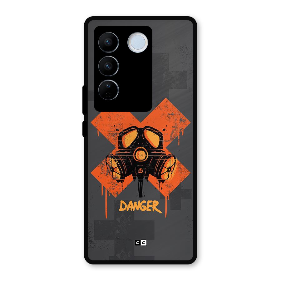 Danger Mask Metal Back Case for Vivo V27