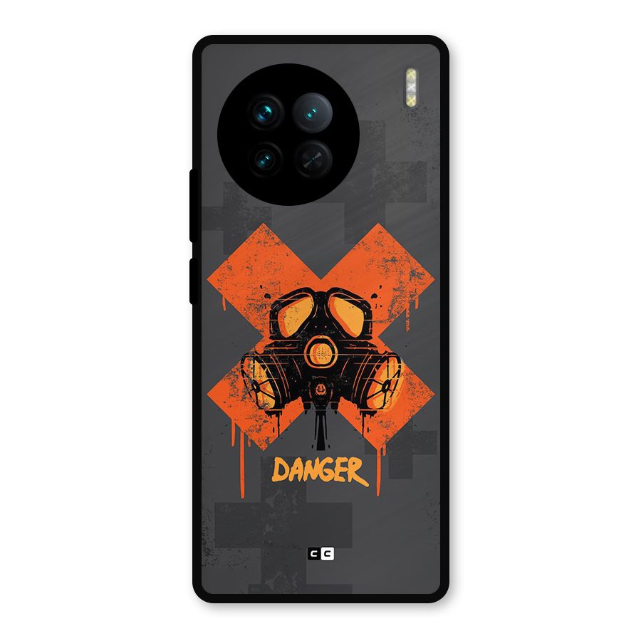 Danger Mask Metal Back Case for Vivo X90