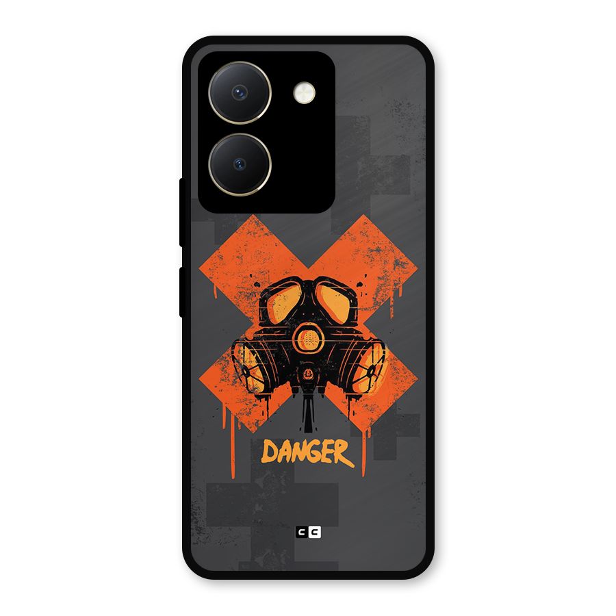 Danger Mask Metal Back Case for Vivo Y36
