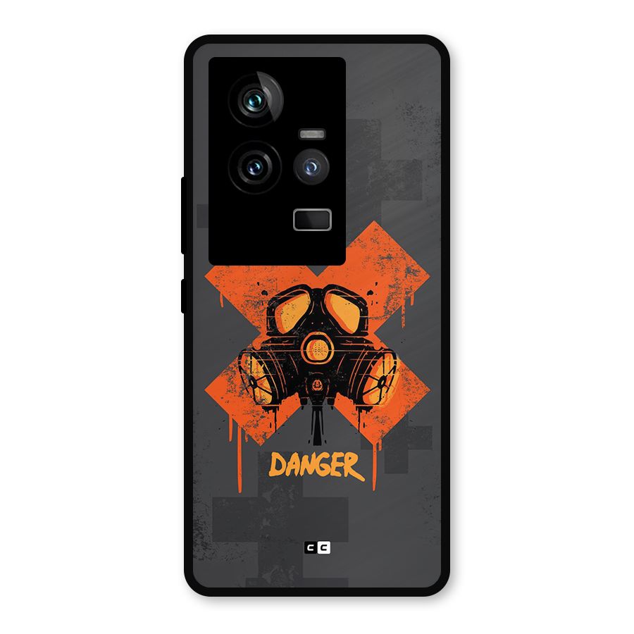 Danger Mask Metal Back Case for iQOO 11 5G