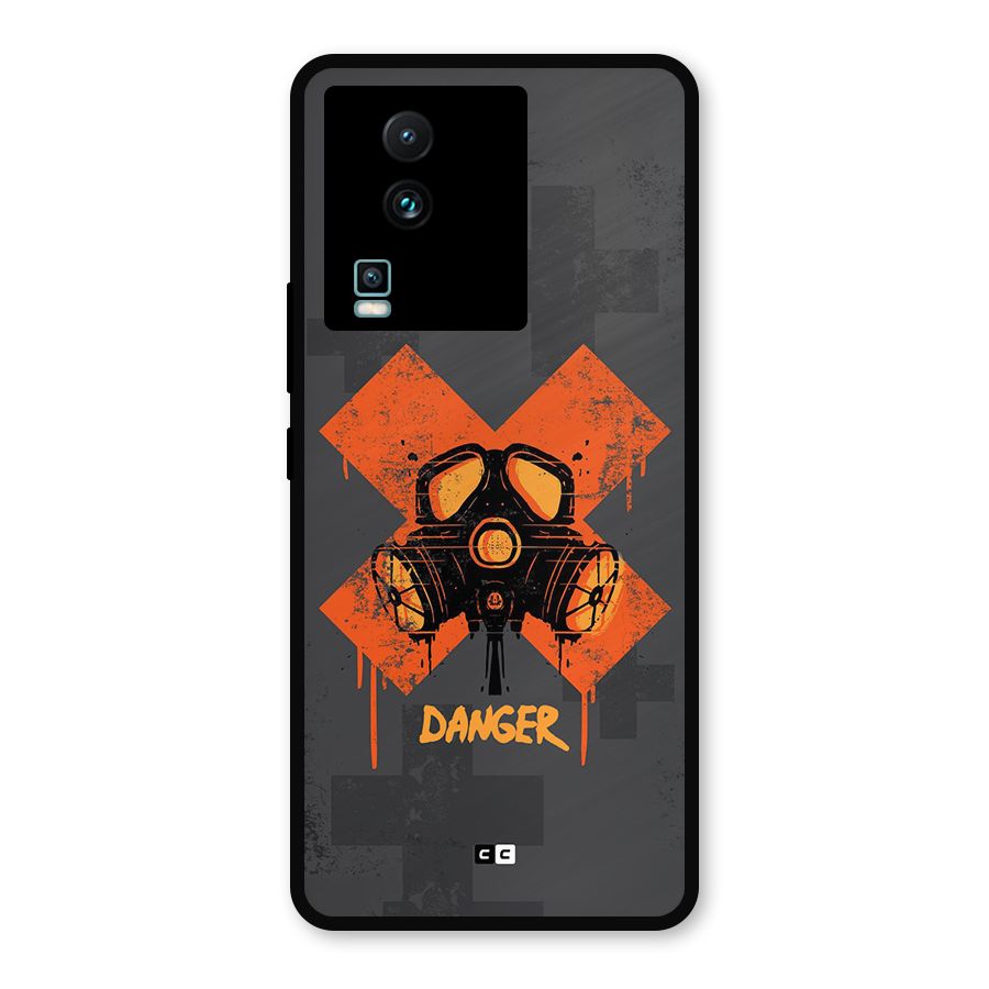 Danger Mask Metal Back Case for iQOO Neo 7