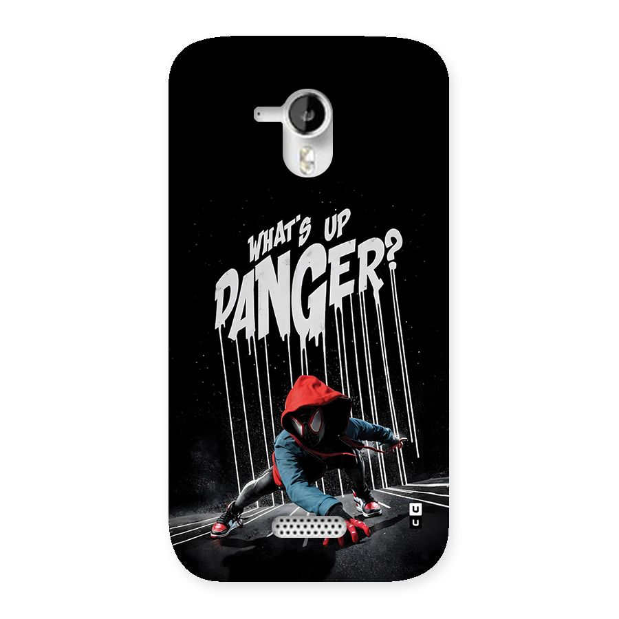 Danger Up Back Case for Canvas HD A116