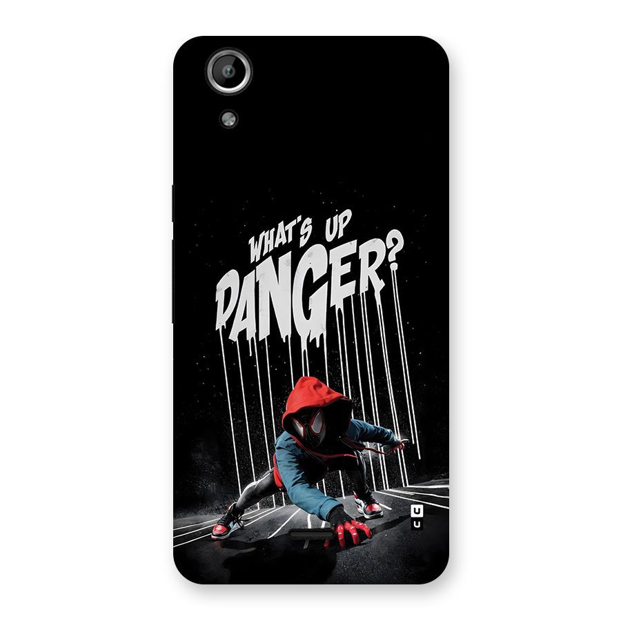 Danger Up Back Case for Canvas Selfie Lens Q345