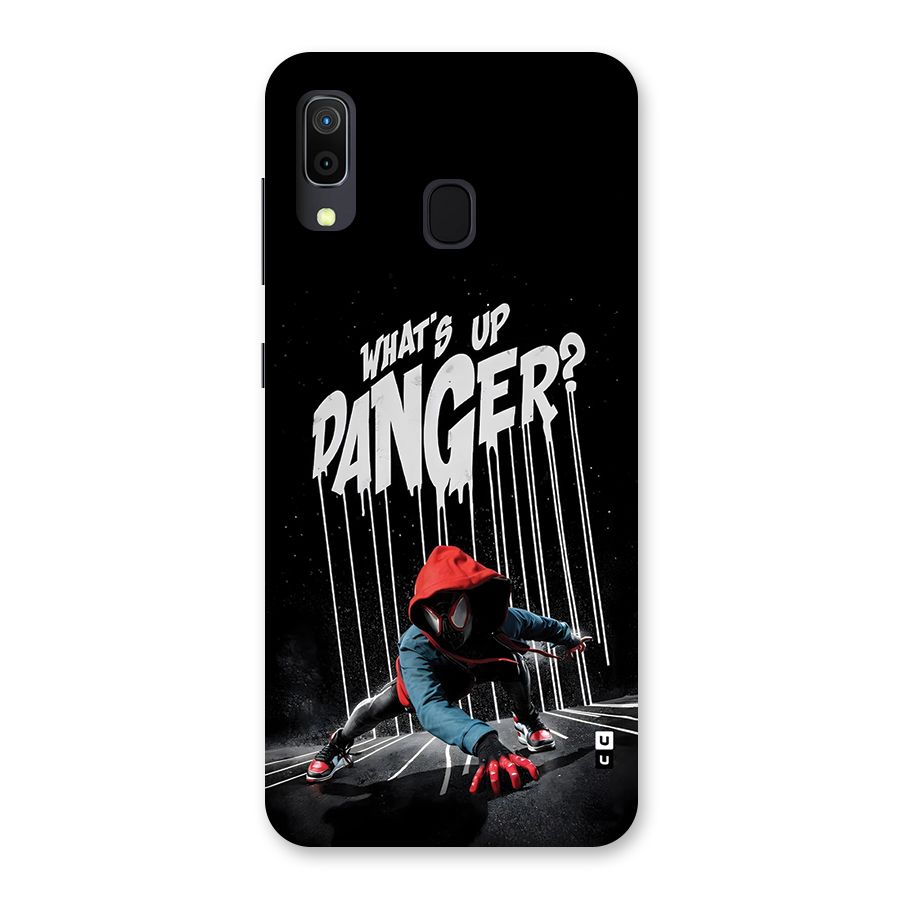 Danger Up Back Case for Galaxy A20